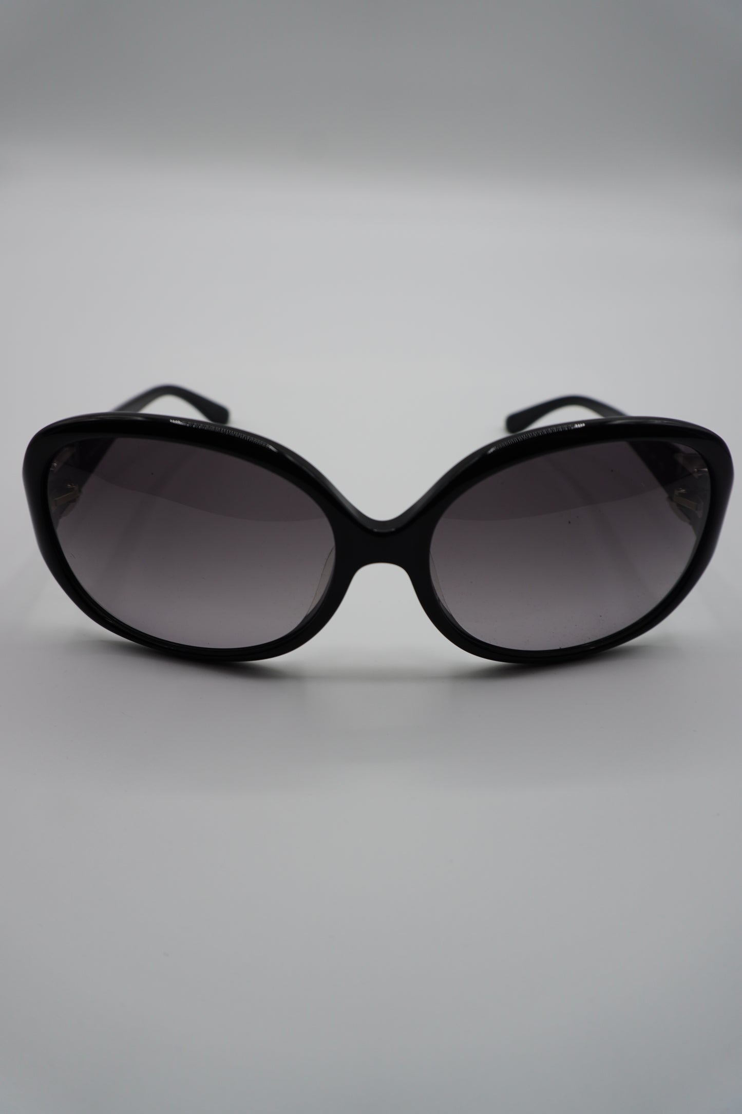 Salvatore Ferragamo Oversized Black Sunglasses