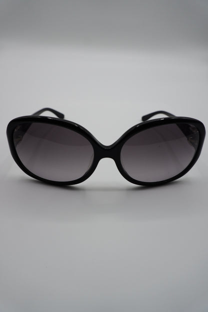 Salvatore Ferragamo Oversized Black Sunglasses
