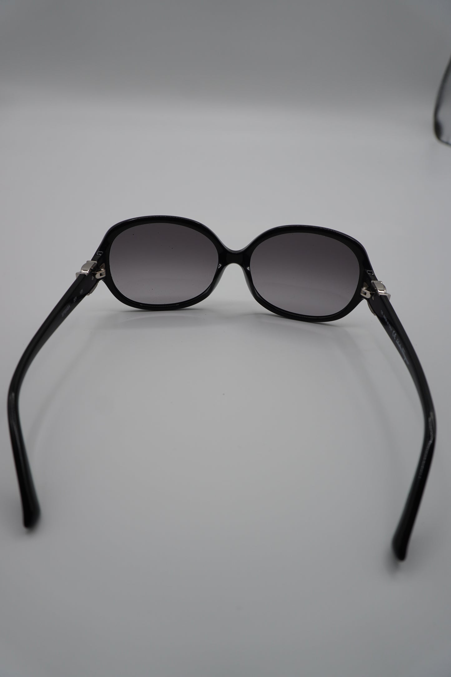 Salvatore Ferragamo Oversized Black Sunglasses