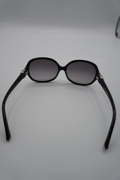 Salvatore Ferragamo Oversized Black Sunglasses