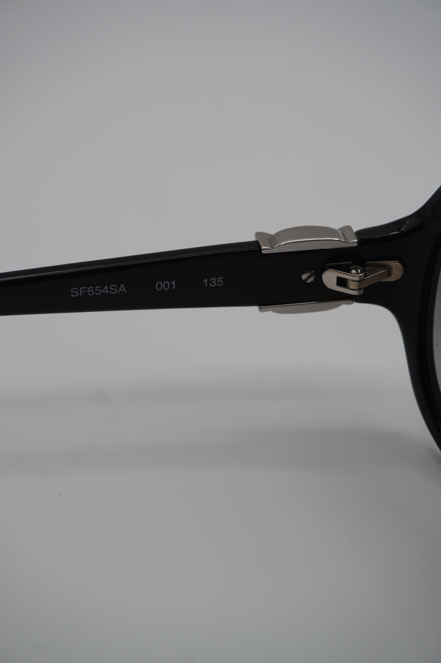 Salvatore Ferragamo Oversized Black Sunglasses
