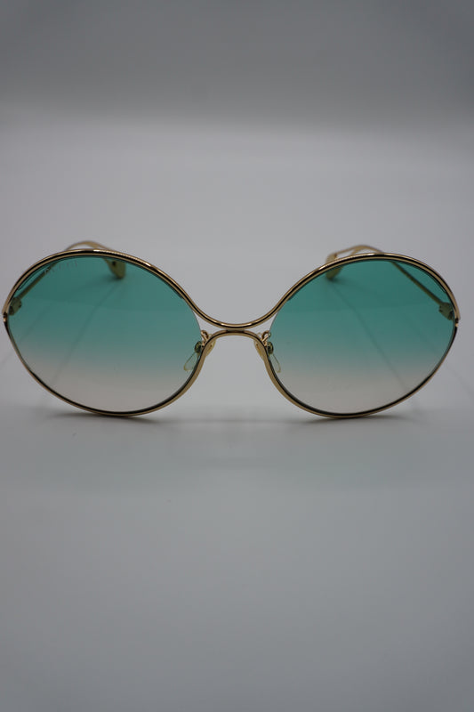 Gucci Round Gradient Sunglasses