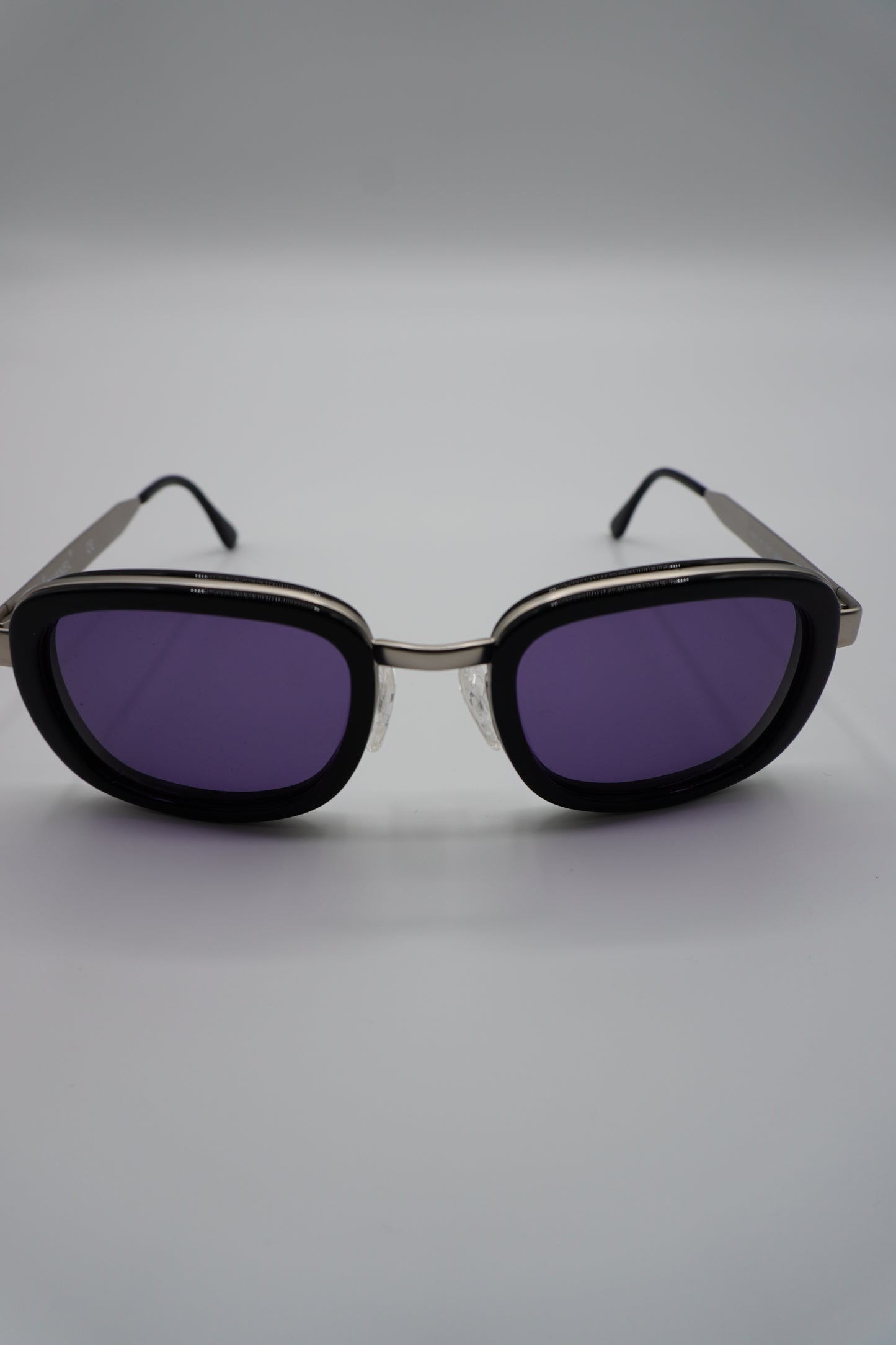 Chanel Rectangular Violet-Lens Sunglasses