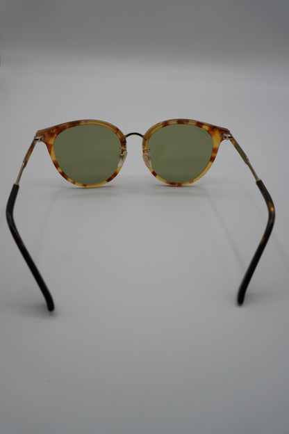 Gucci Web Stripe Aviator Sunglasses