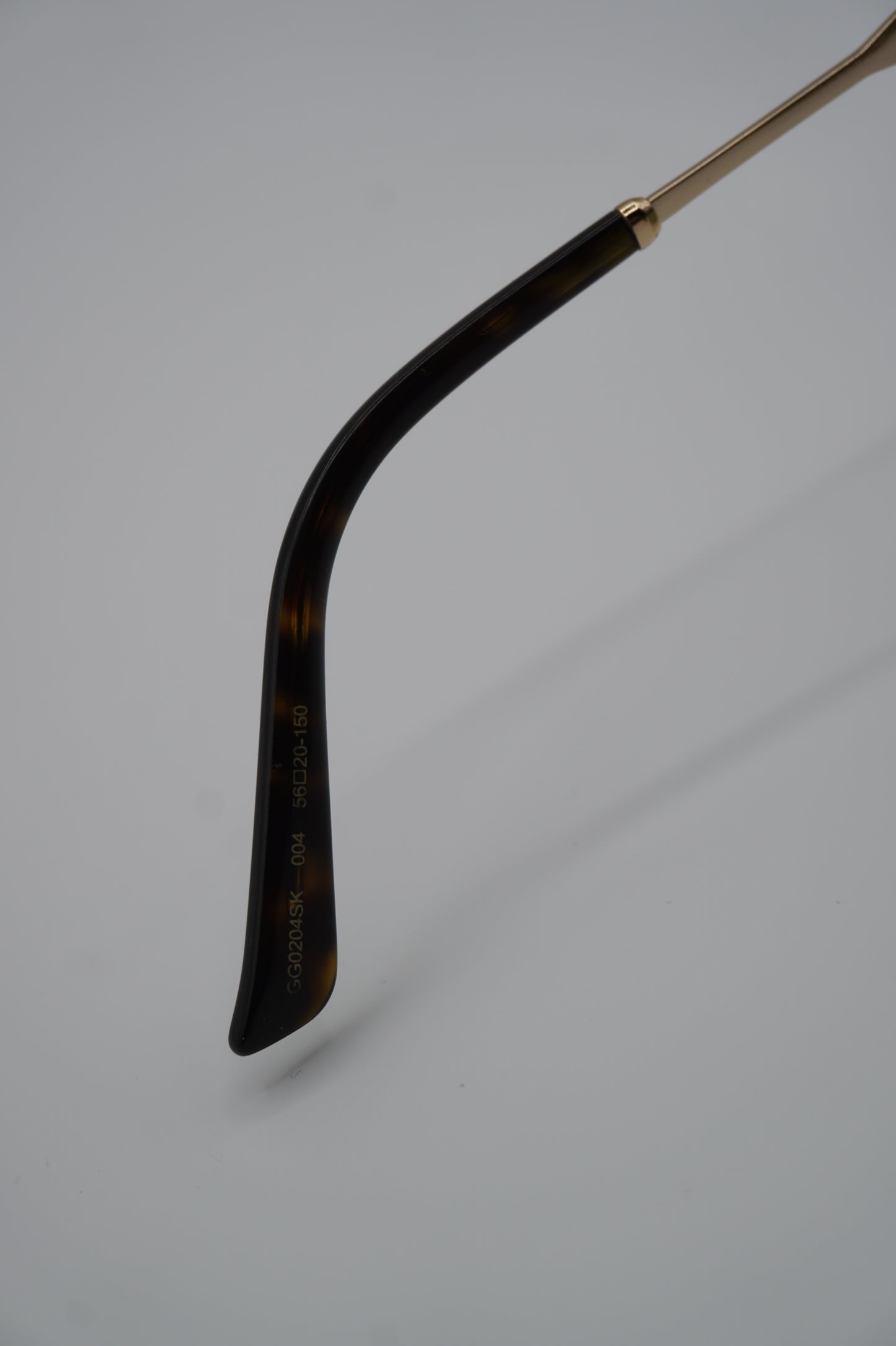 Gucci Web Stripe Aviator Sunglasses