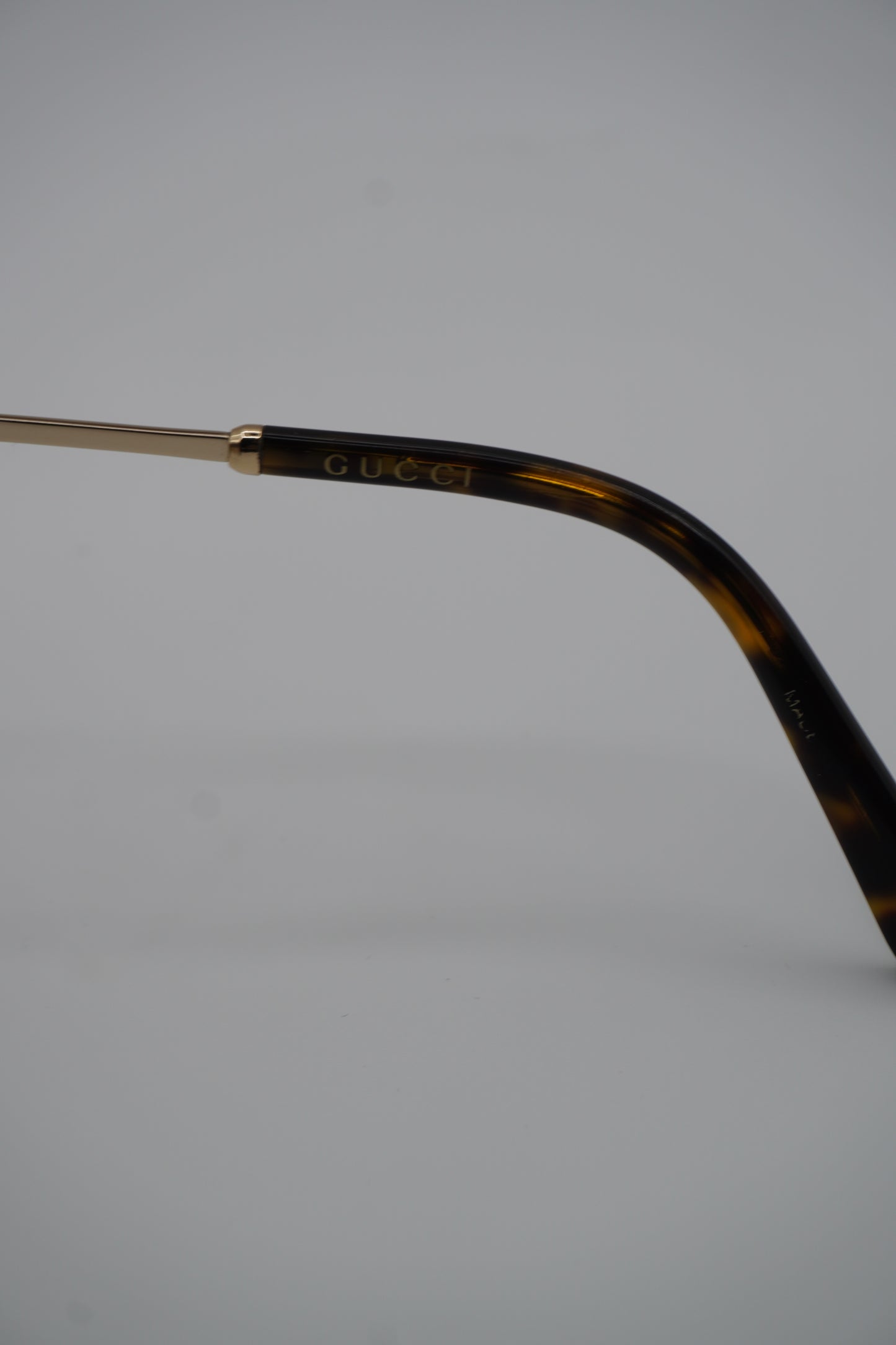 Gucci Web Stripe Aviator Sunglasses