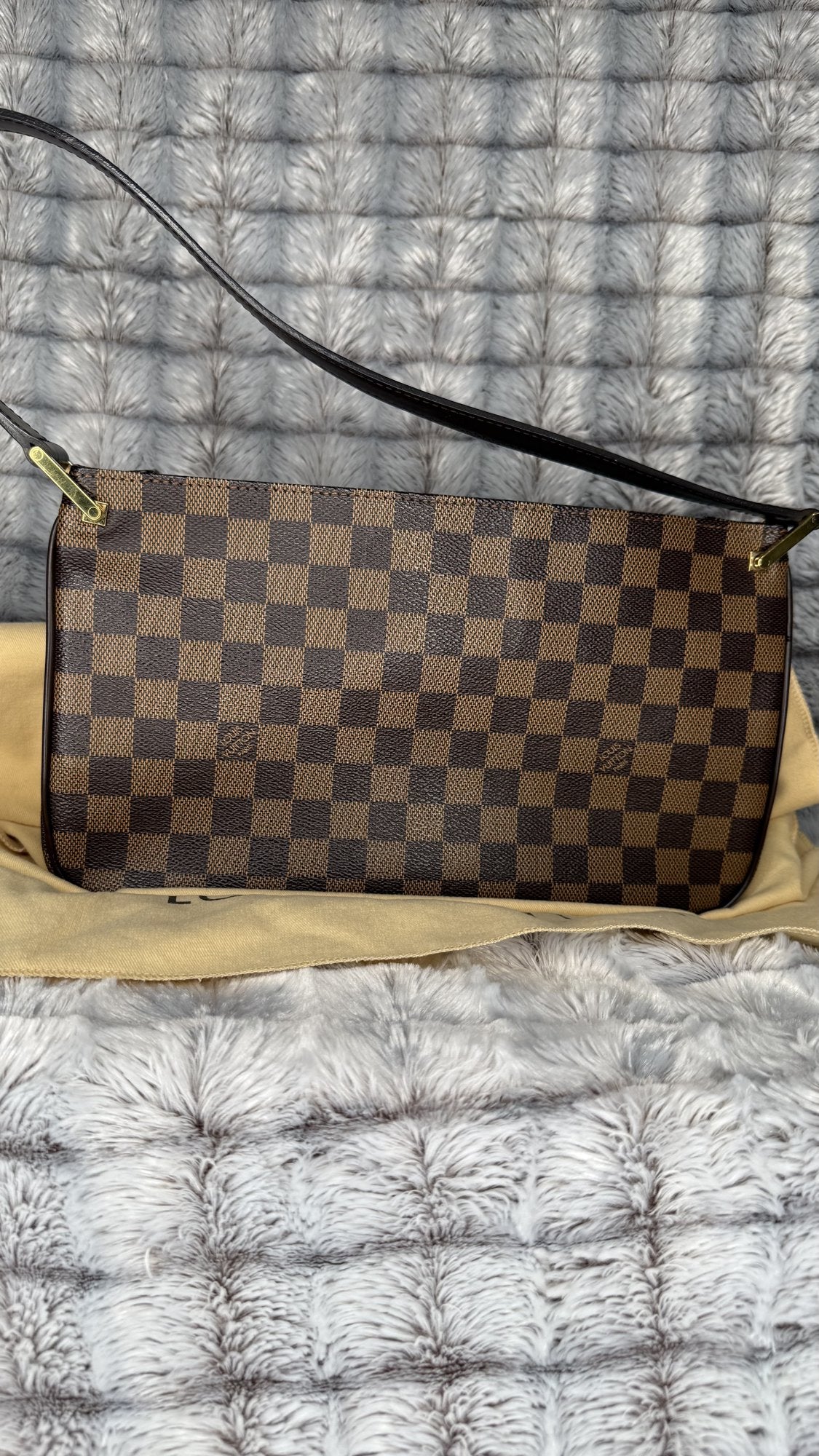 Louis Vuitton Damier Ebene Aubagne Shoulder Bag