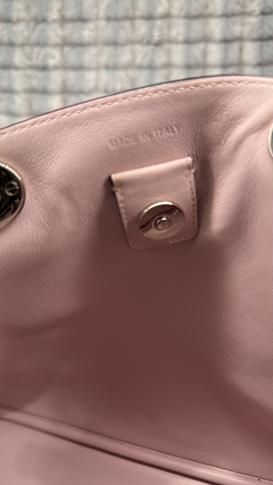 Christian Dior Small Diorissimo Handbag – Metallic Leather