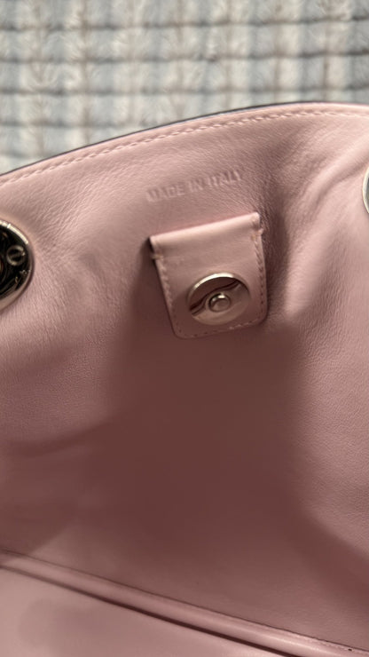Christian Dior Small Diorissimo Handbag – Metallic Leather