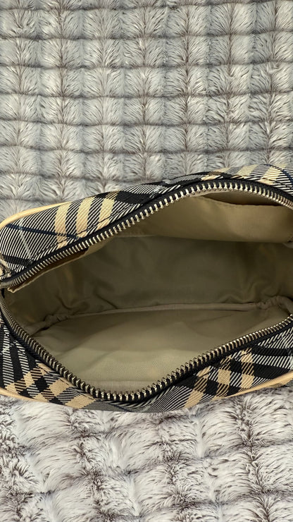 Burberry Blue Label Nova Check Mini Shoulder Bag – Beige/Black