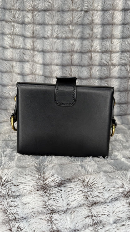 Christian Dior DiorAddict Lockbox Shoulder Bag – Black