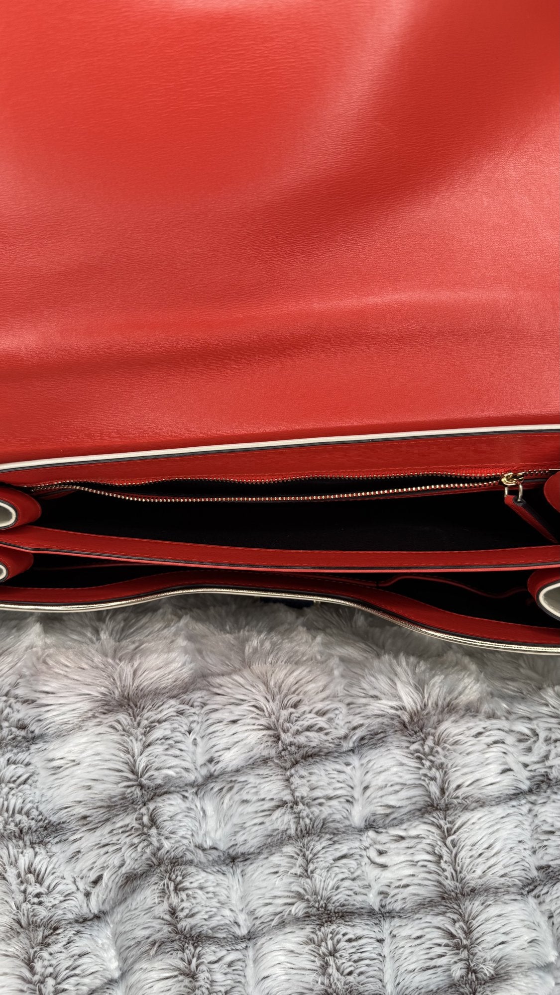 Bvlgari Icona Shoulder Bag – Red Leather