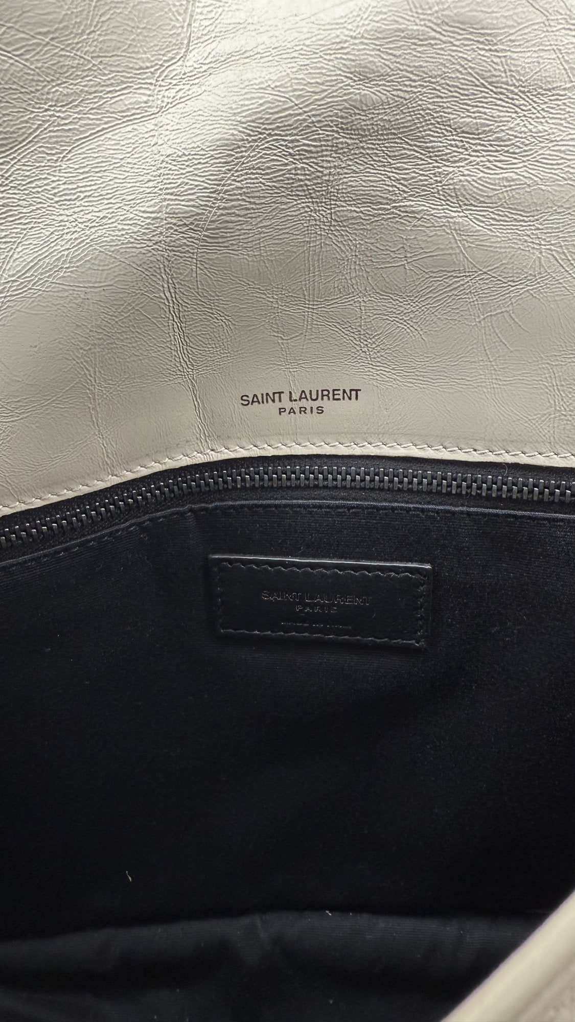 Saint Laurent Niki Baby Vintage Leather Shoulder Bag