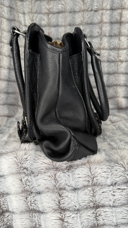 Fendi Selleria Romano Equestrian Bag – Black