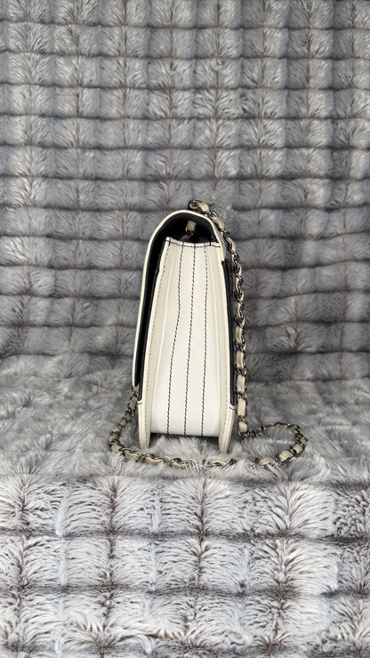 Chanel Square Chocolate Bar Flap Bag