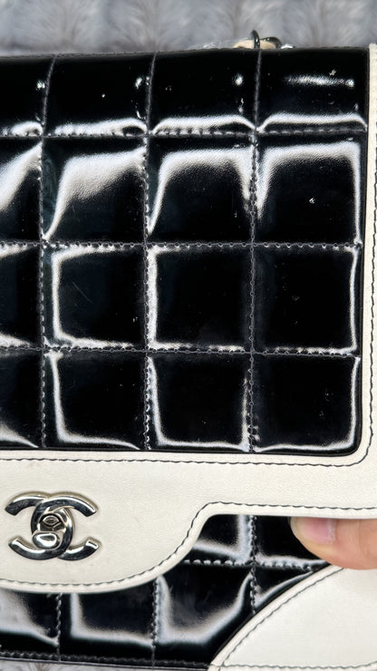 Chanel Square Chocolate Bar Flap Bag
