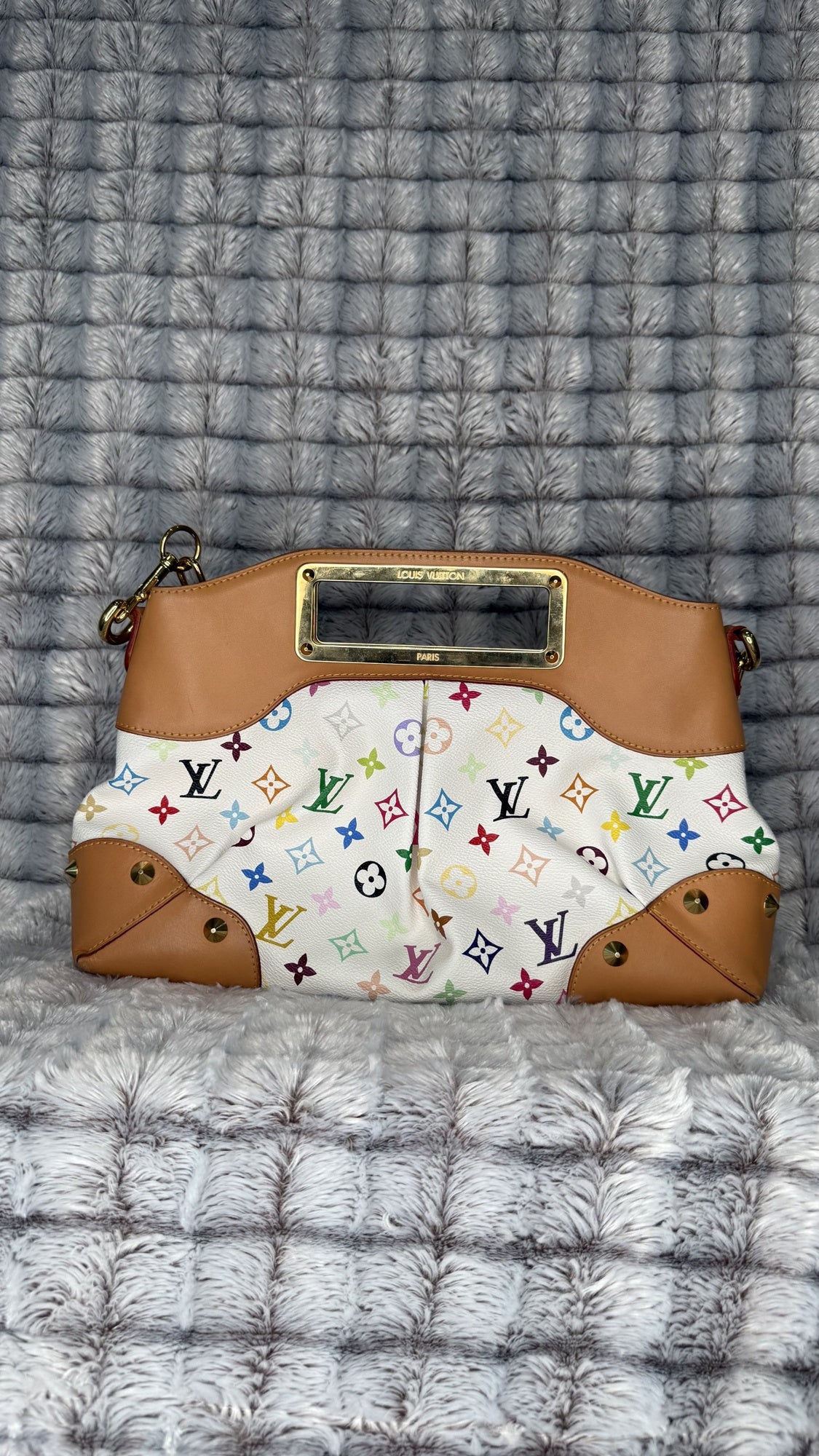 Louis Vuitton Monogram Multicolore Beverly – White