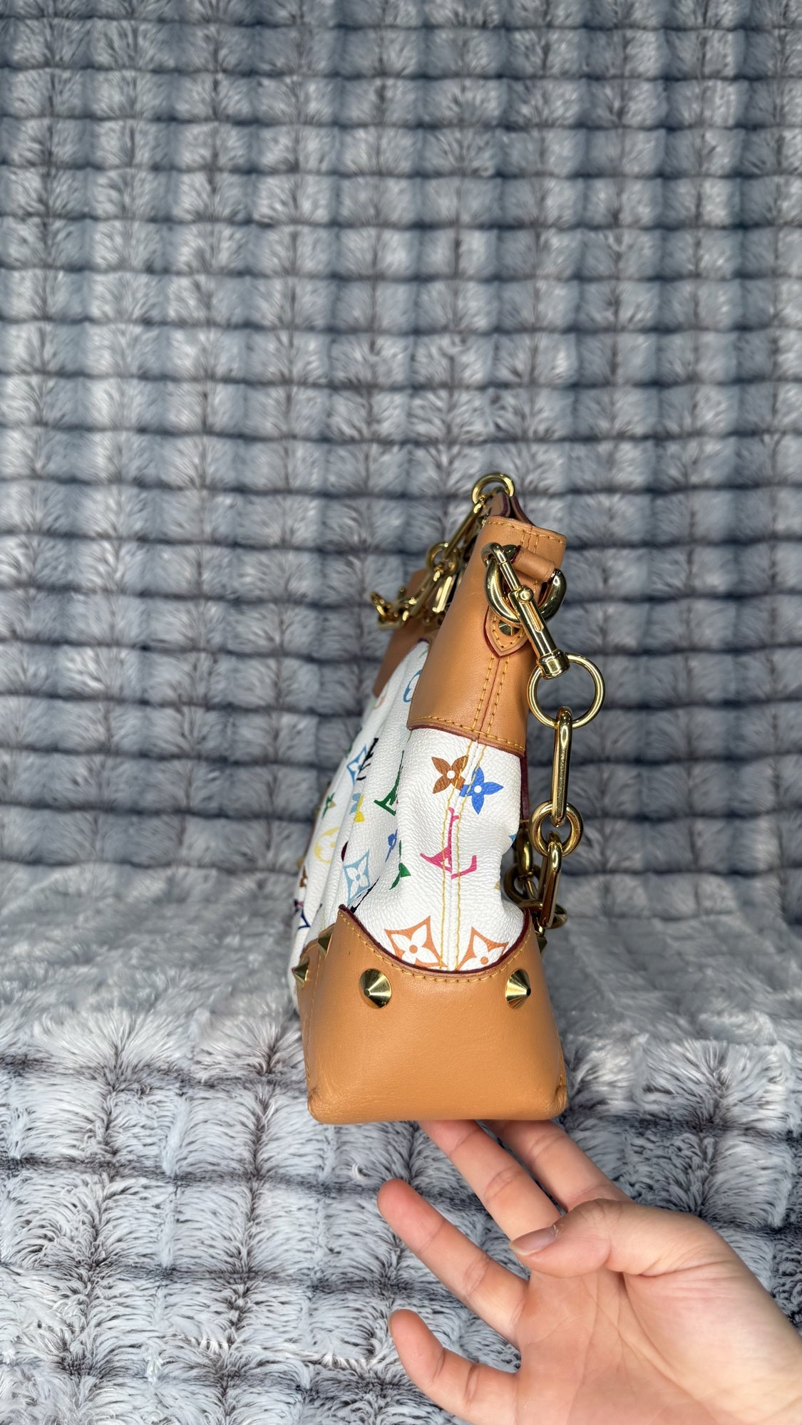 Louis Vuitton Monogram Multicolore Beverly – White