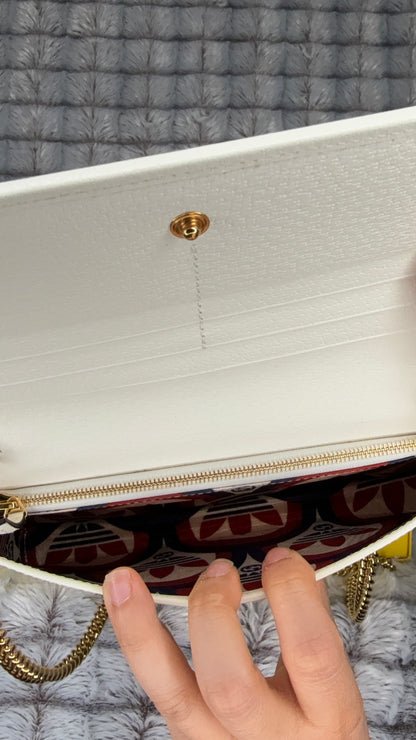 Gucci x adidas Wallet With Chain – Red Coated Canvas