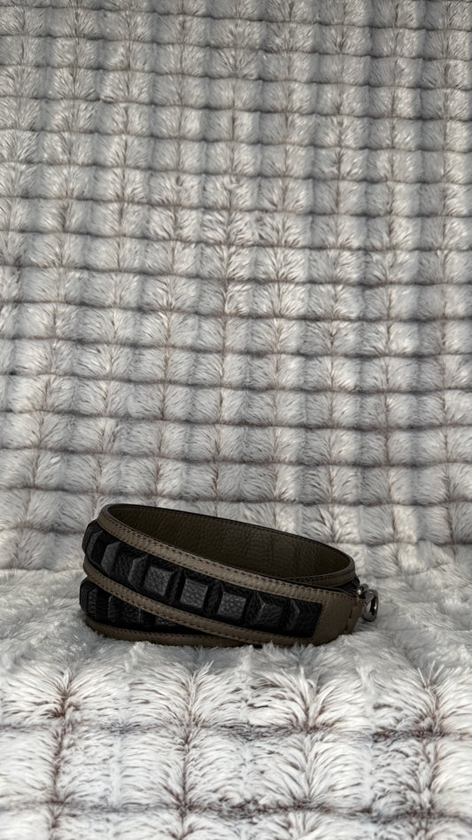 Fendi Quilted Padded Leather Detachable Strap