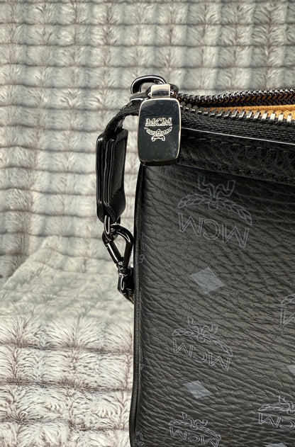 MCM Medium Crossbody Pouch in Visetos Leather