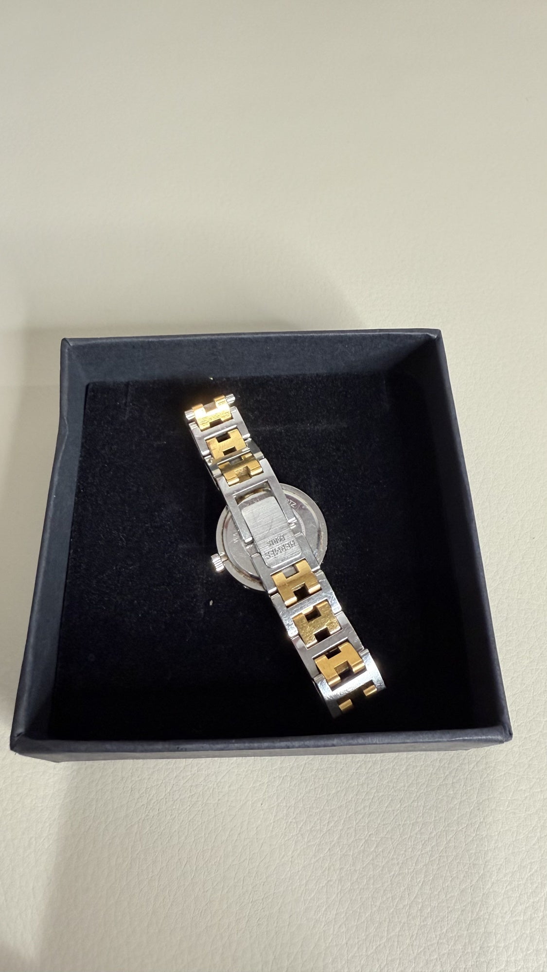 Hermès Clipper Two-Tone Watch