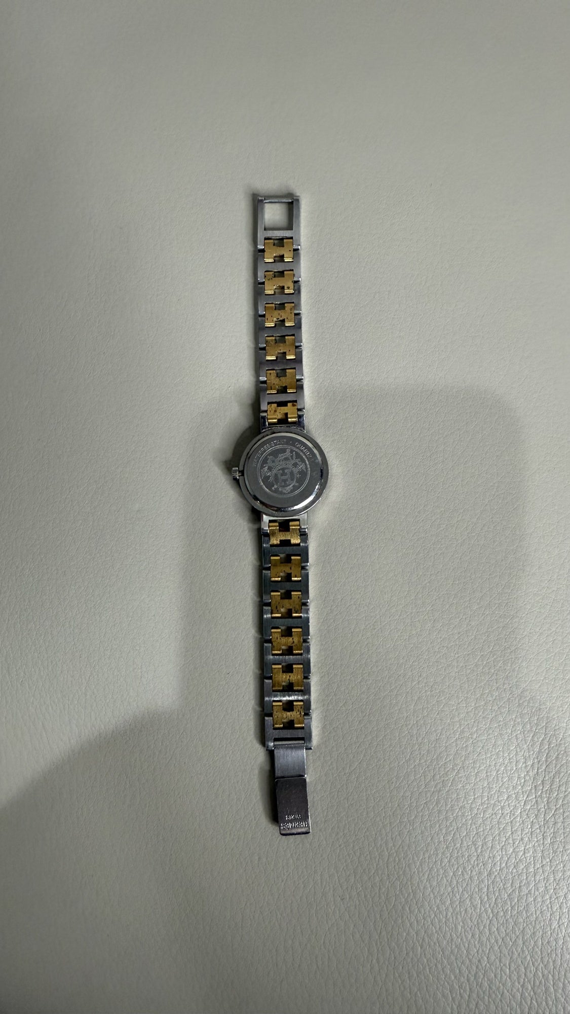 Hermès Clipper Two-Tone Watch