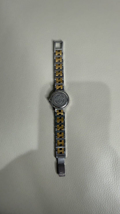 Hermès Clipper Two-Tone Watch