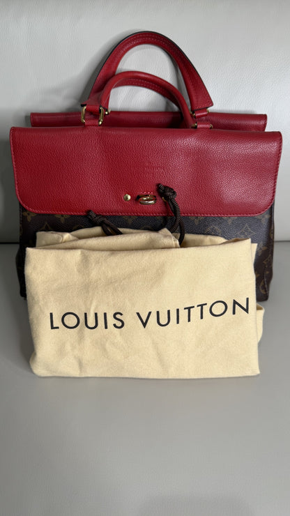 Louis Vuitton Monogram Montaigne MM - Cherry Red