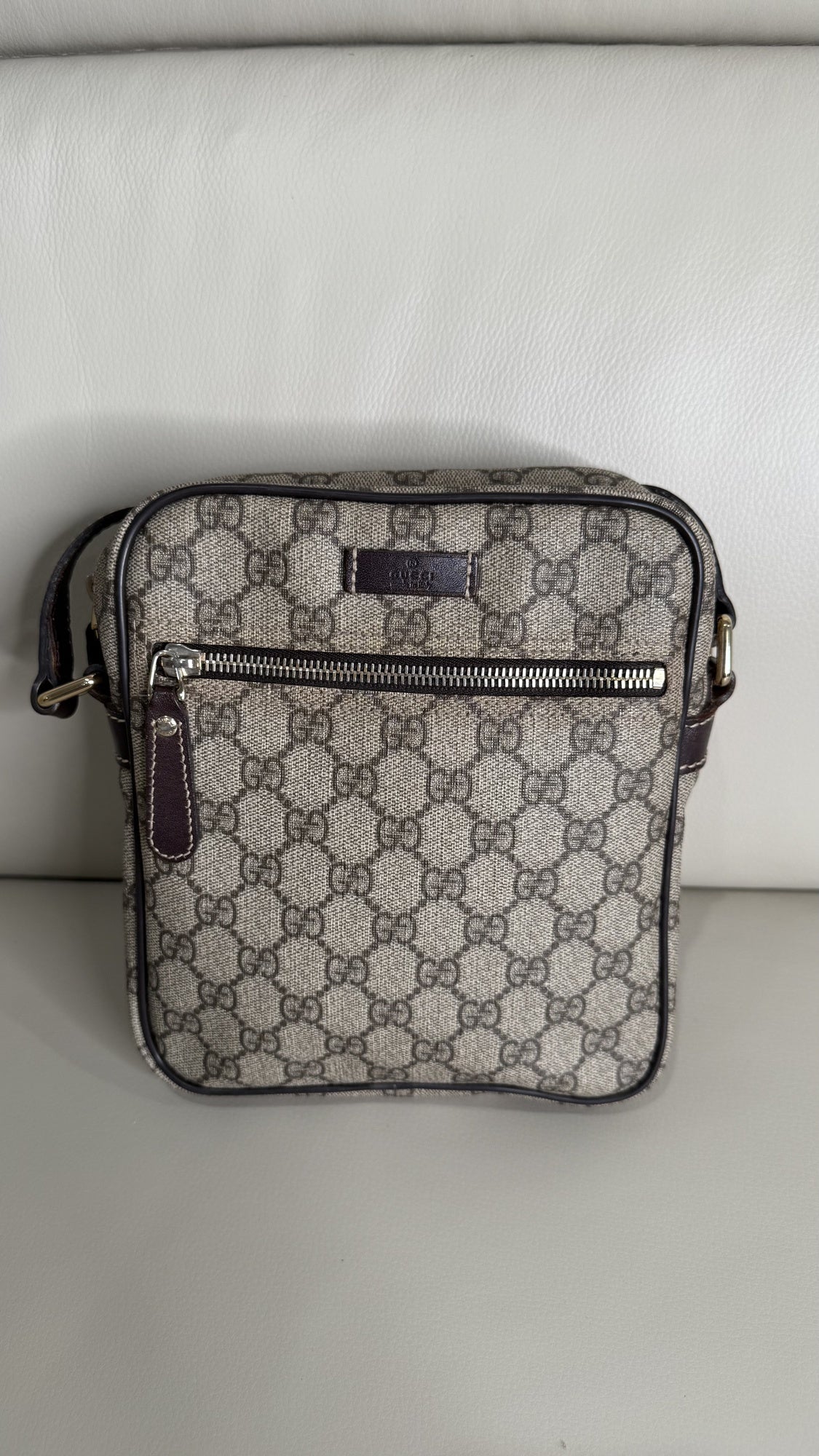 Gucci GG Supreme Canvas Shoulder Bag