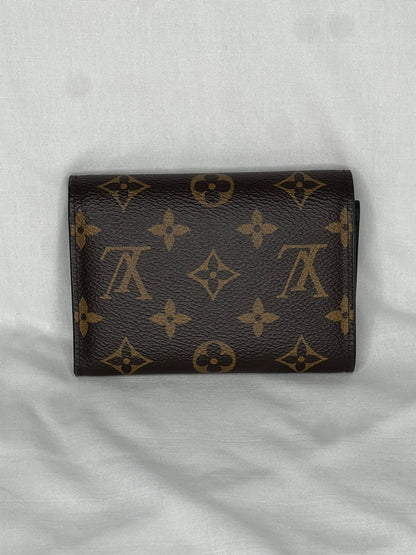 Louis Vuitton Monogram Flower Lock Compact Wallet