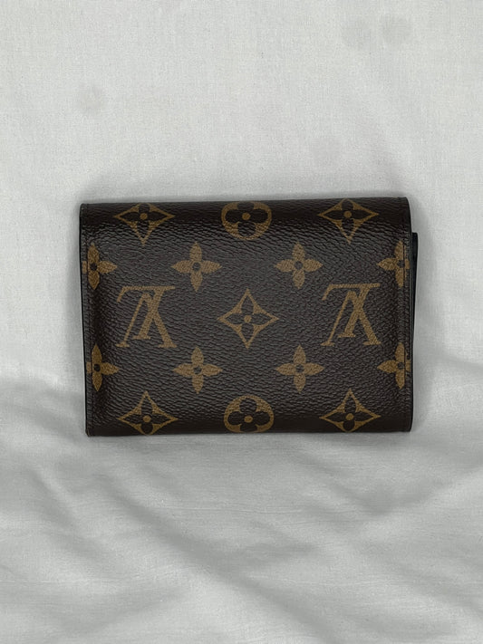 Louis Vuitton Monogram Flower Lock Compact Wallet