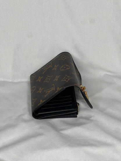 Louis Vuitton Monogram Flower Lock Compact Wallet