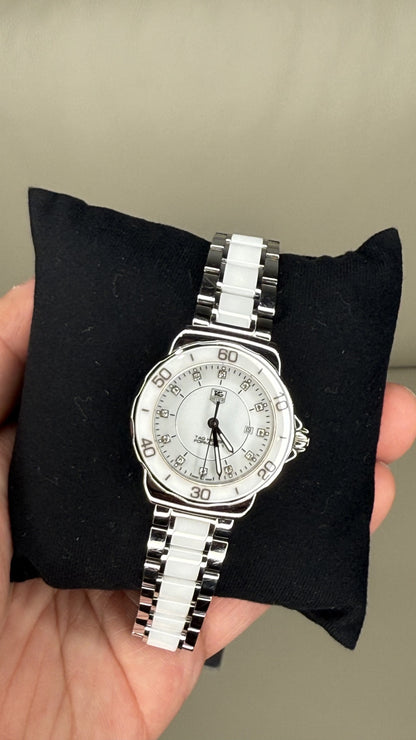 TAG Heuer Formula 1 Women's Watch – White Ceramic & Stainless Steel
