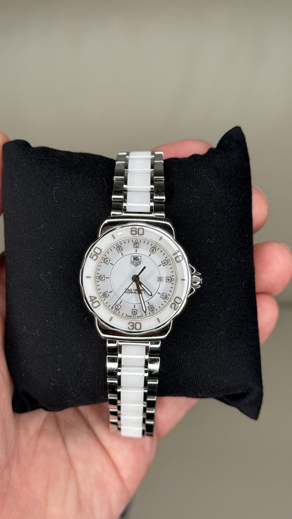 TAG Heuer Formula 1 Women's Watch – White Ceramic & Stainless Steel