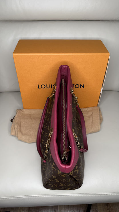Louis Vuitton Monogram Pallas Shopper Tote Bag