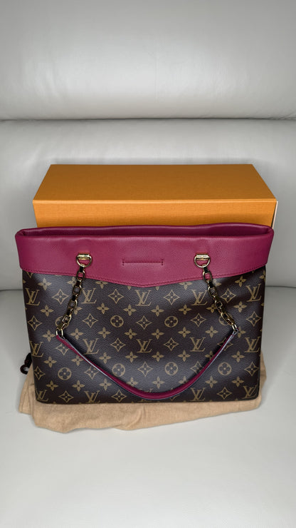 Louis Vuitton Monogram Pallas Shopper Tote Bag