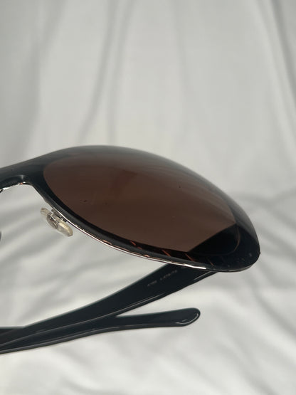 Chanel 4165 Quilted Brown Gradient Oversized Sunglasses