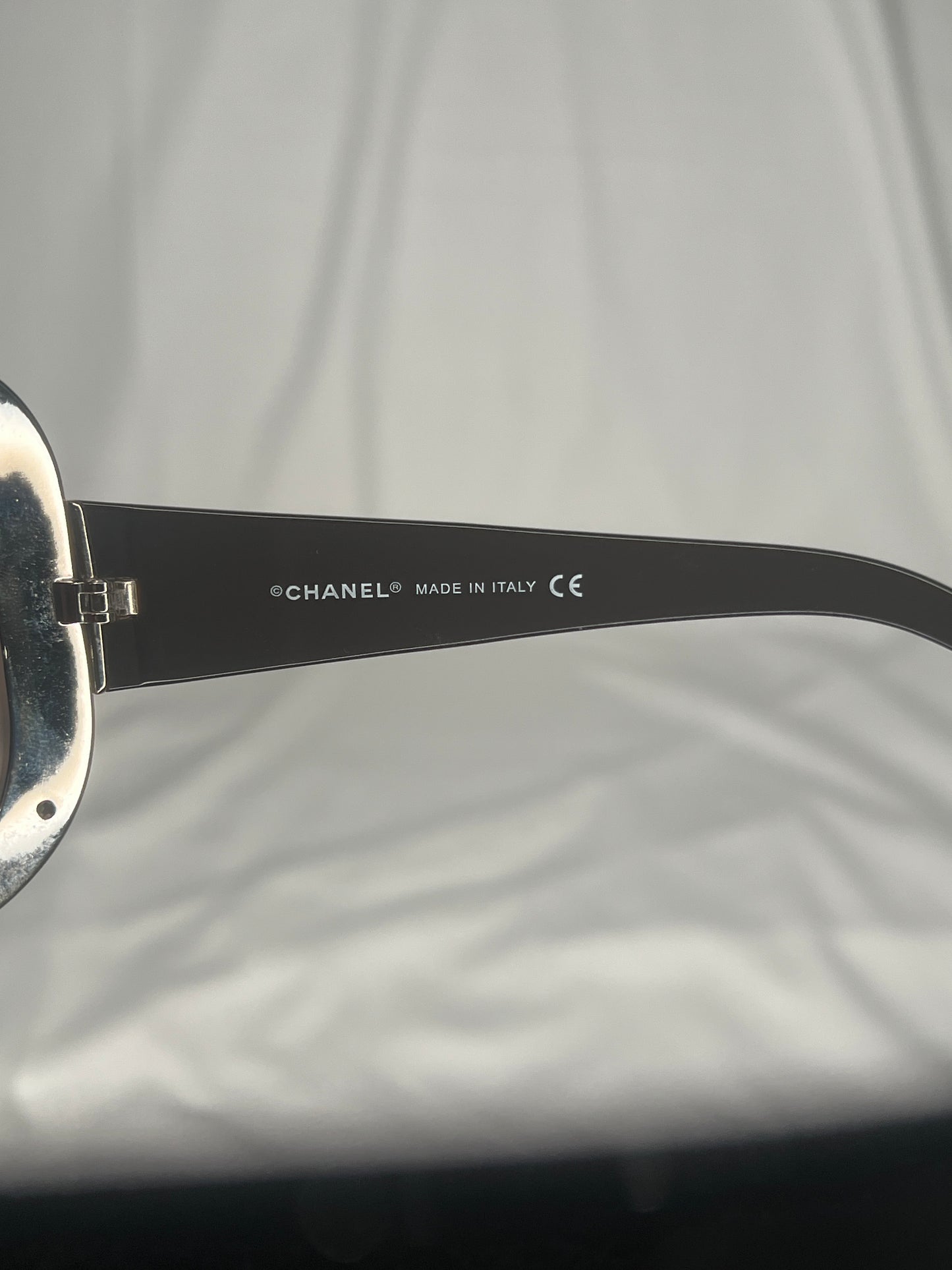 Chanel 4165 Quilted Brown Gradient Oversized Sunglasses