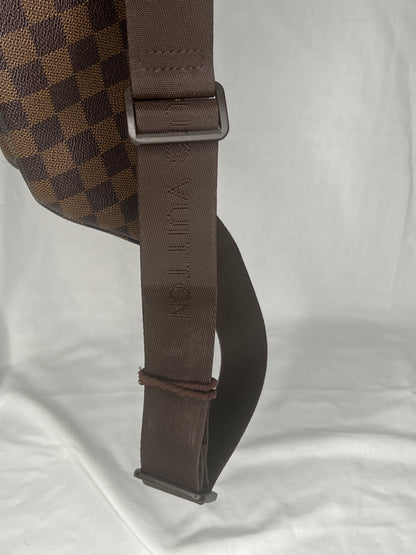 Louis Vuitton Melville Bum Bag in Damier Ebene Canvas