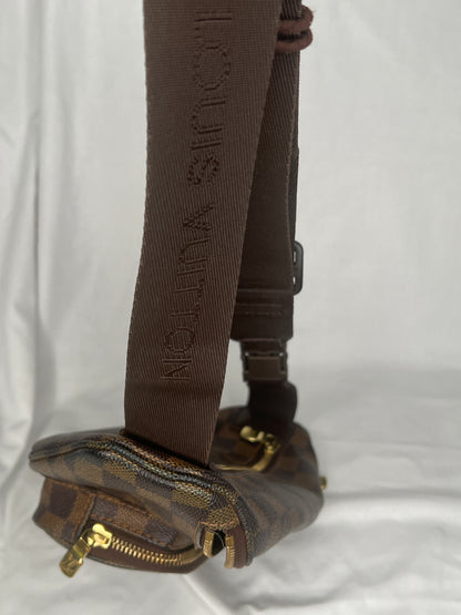 Louis Vuitton Melville Bum Bag in Damier Ebene Canvas