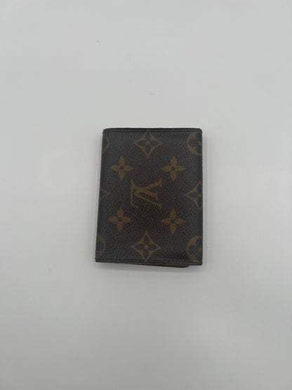 Louis Vuitton Monogram Canvas Envelope Business Card Holder