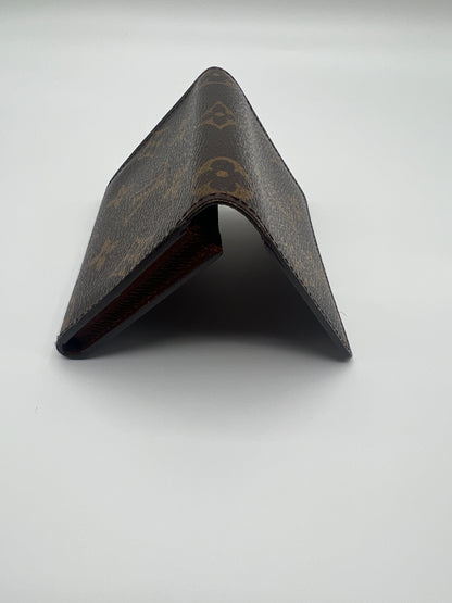 Louis Vuitton Monogram Canvas Envelope Business Card Holder