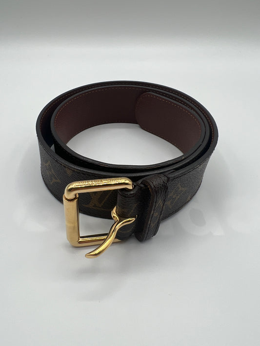 Louis Vuitton Monogram Canvas Belt – Size 80 / 32