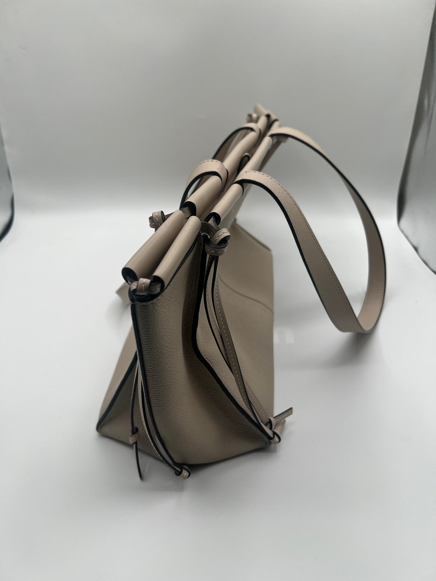 Loewe Cushion Tote Bag in Pebbled Leather
