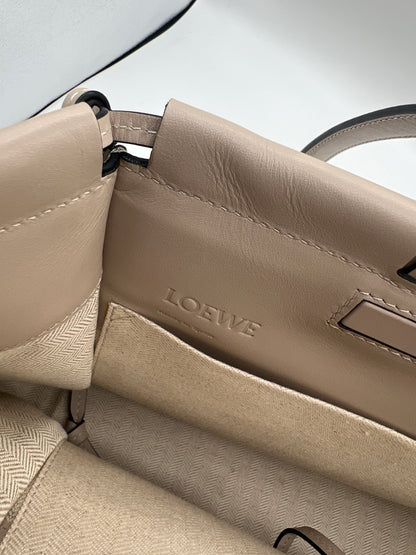 Loewe Cushion Tote Bag in Pebbled Leather