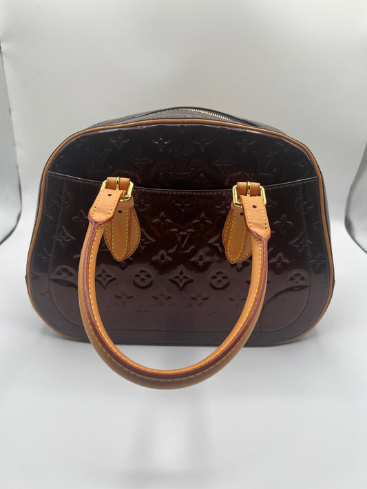 Louis Vuitton Summit Drive Monogram Vernis Amarante Handbag