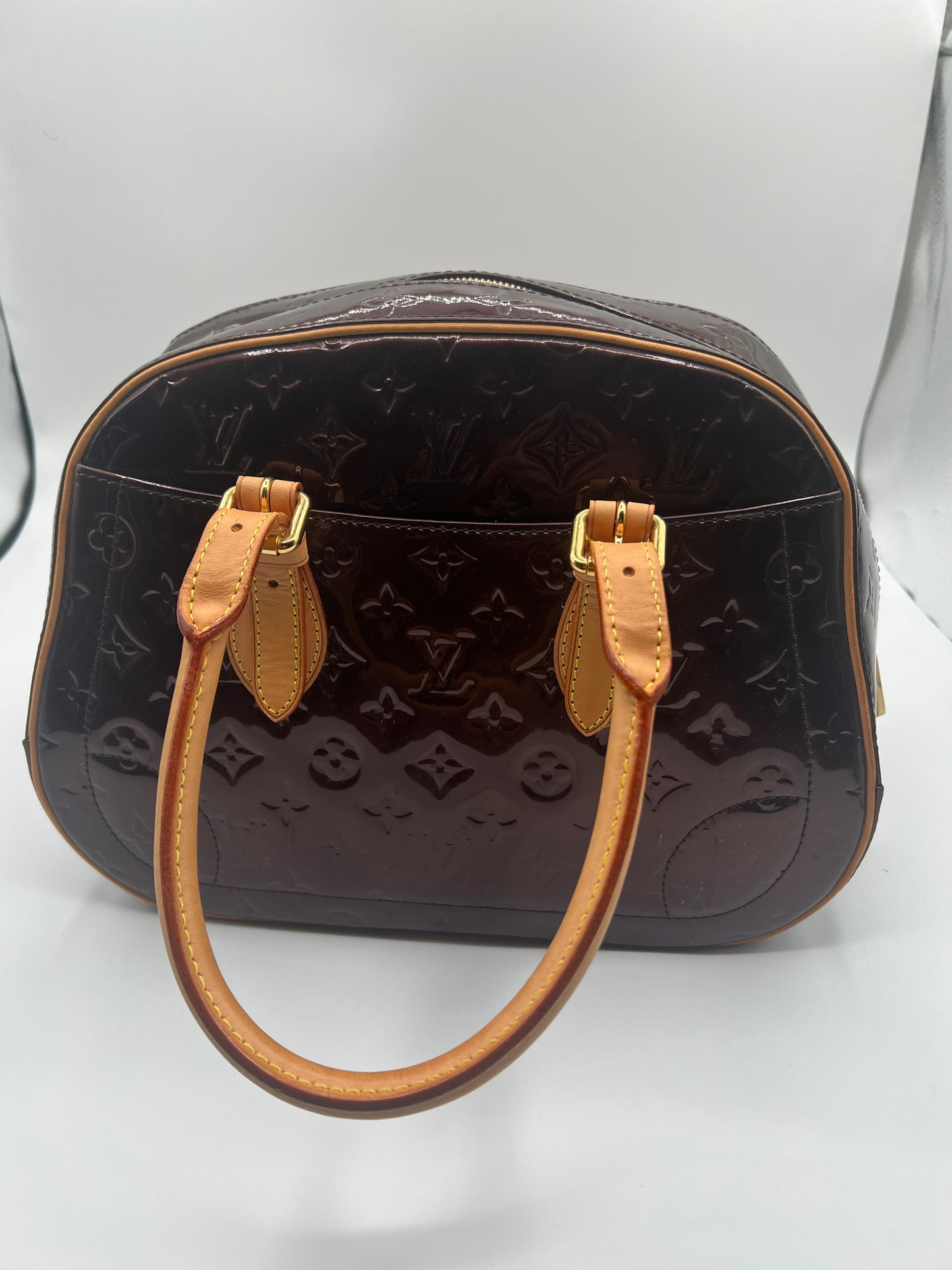 Louis Vuitton Summit Drive Monogram Vernis Amarante Handbag
