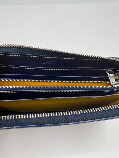 Goyard Goyardine Saint Sulpice Long Wallet – Navy Blue