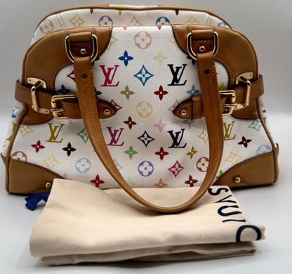 Louis Vuitton Monogram Multicolore Claudia Handbag